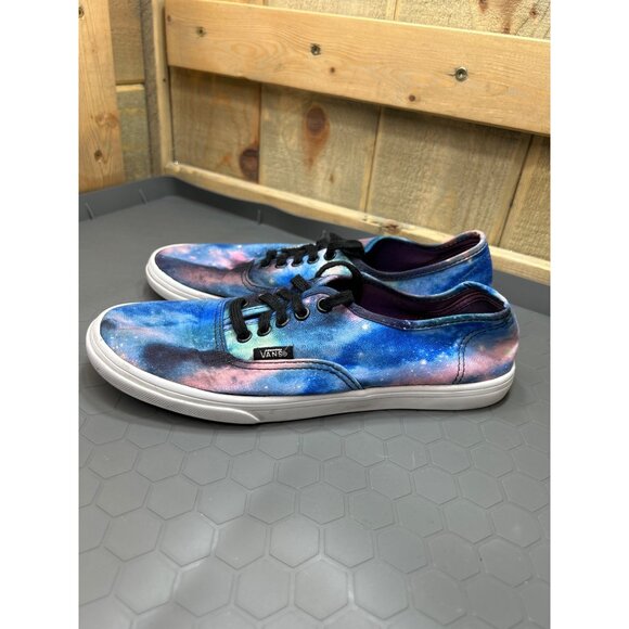 Vans Galaxy Print Canvas Sneakers - Mens 5 / Womens 6.5 Blue Purple - Picture 6 of 7